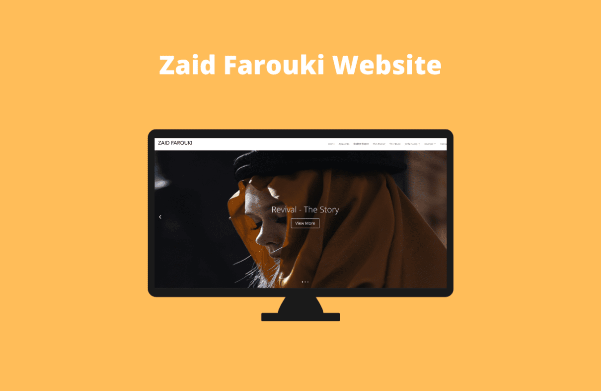 Site web de Zaid Farouki