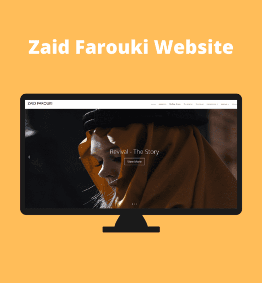 Site web de Zaid Farouki