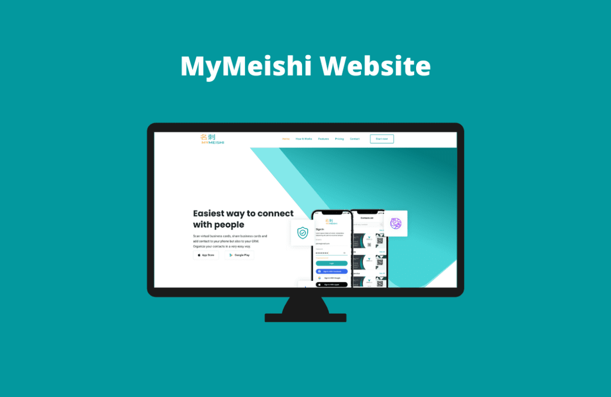 Portfolio - My Meishi Website