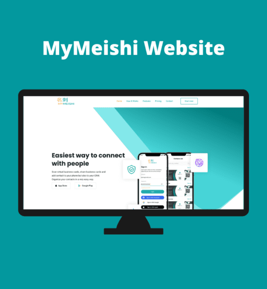 Portfolio - My Meishi Website