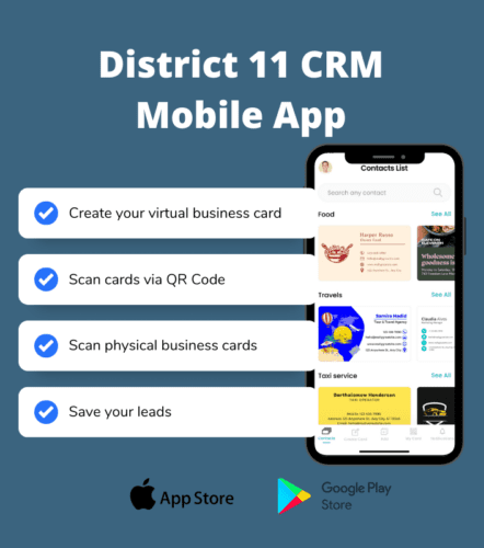 District 11 CRM Mobile App