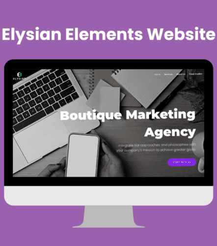 Elysian Elements Website