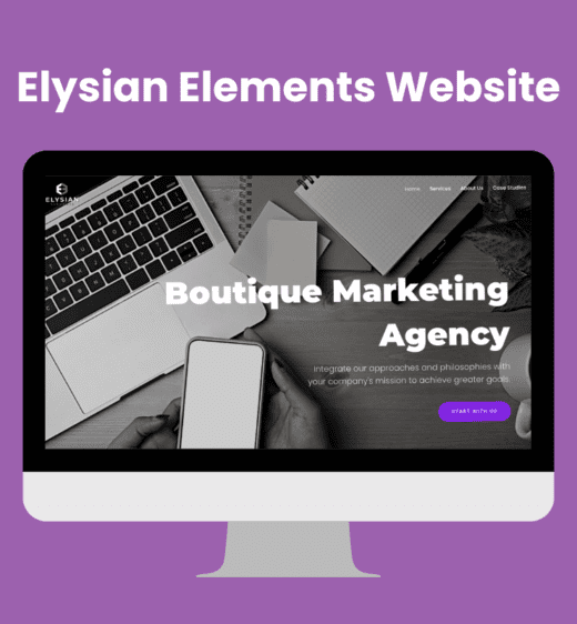 Elysian Elements Website